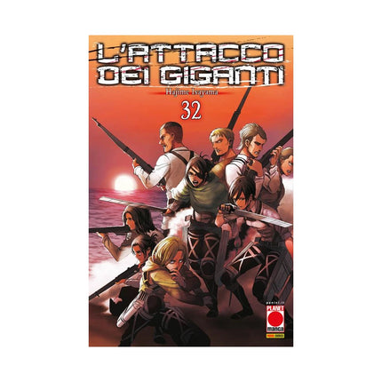 Copertina libro L'ATTACCO DEI GIGANTI. VOL. 32