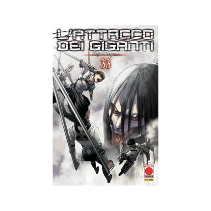 Copertina libro L'ATTACCO DEI GIGANTI. VOL. 33