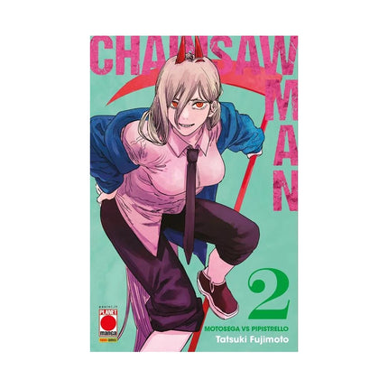 Copertina libro CHAINSAW MAN. VOL. 2: MOTOSEGA VS PIPIST