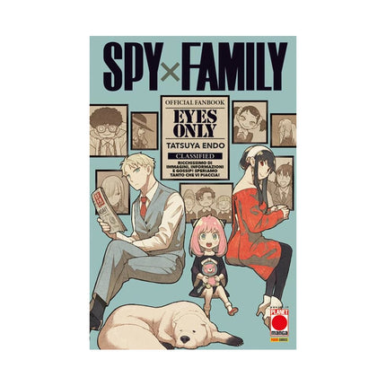 Copertina libro EYES ONLY. SPY X FAMILY. OFFICIAL FANBOO