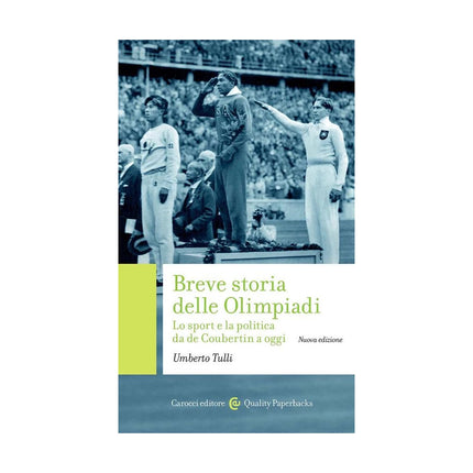 Copertina libro BREVE STORIA DELLE OLIMPIADI. LO SPORT,