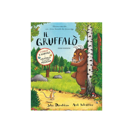 Copertina libro IL GRUFFALÒ + GRUFFALÒ E LA SUA PICCOLIN