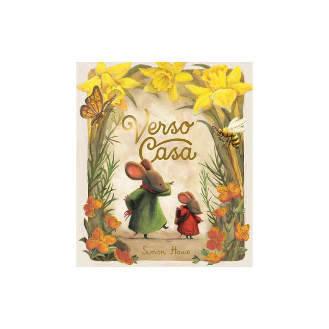 Copertina libro VERSO CASA. EDIZ. A COLORI