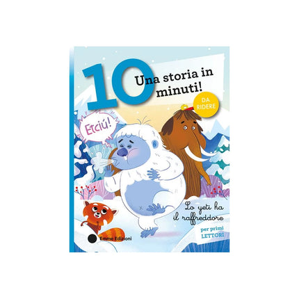 Copertina libro LO YETI HA IL RAFFREDDORE. CORSIVO. EDIZ