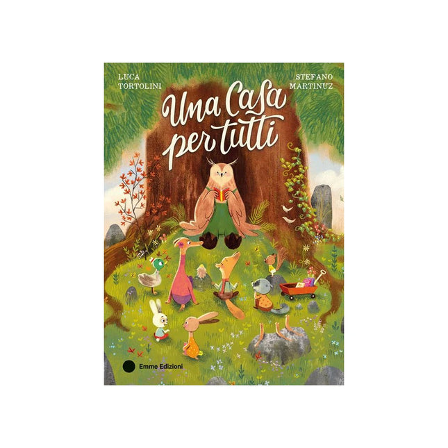 Copertina libro UNA CASA PER TUTTI. EDIZ. A COLORI