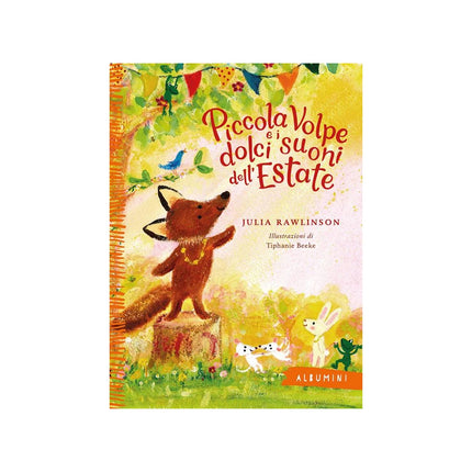 Copertina libro PICCOLA VOLPE E I DOLCI SUONI DELL'ESTAT