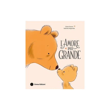Copertina libro L'AMORE PIU GRANDE. EDIZ. A COLORI