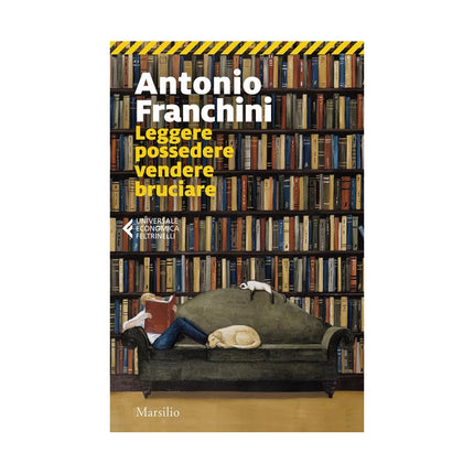 Copertina libro LEGGERE POSSEDERE VENDERE BRUCIARE