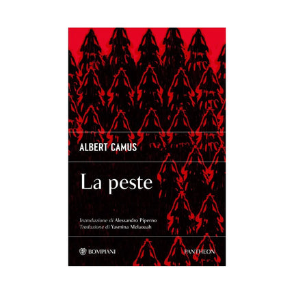 Copertina libro LA PESTE