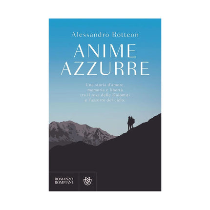 Copertina libro ANIME AZZURRE