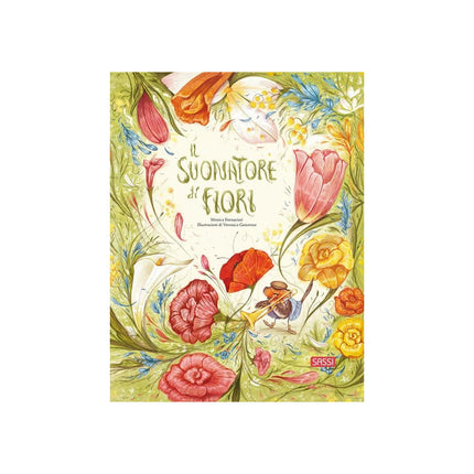Copertina libro IL SUONATORE DI FIORI. EDIZ. A COLORI