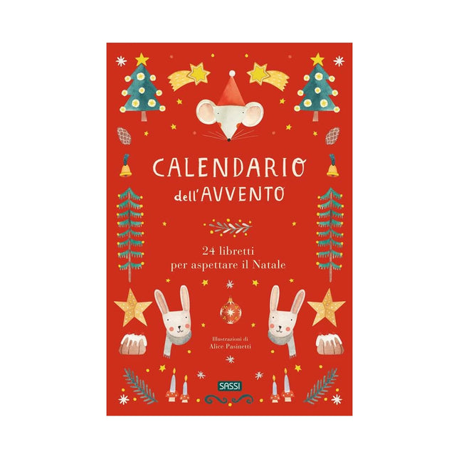 Copertina libro CALENDARIO DELL'AVVENTO. 24 LIBRETTI PER