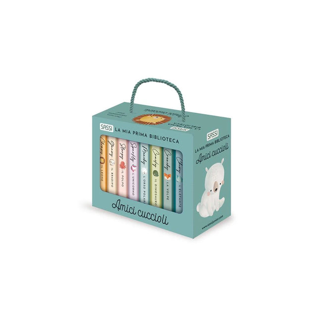 Copertina libro AMICI CUCCIOLI. LA MIA PRIMA BIBLIOTECA