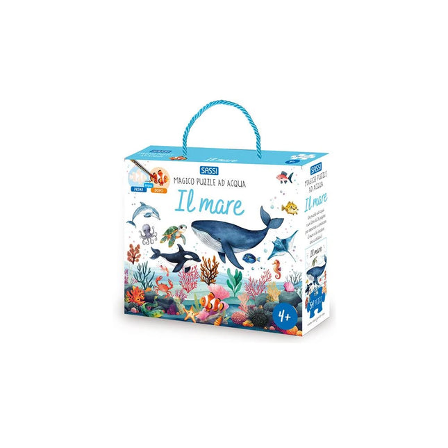 Copertina libro IL MARE. MAGICO PUZZLE AD ACQUA. EDIZ. A