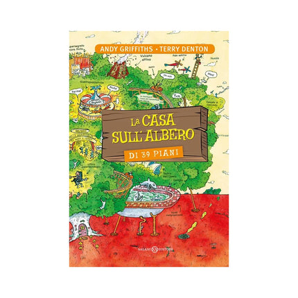 Copertina libro LA CASA SULL'ALBERO DI 39 PIANI. EDIZ. I