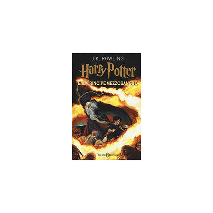 Copertina libro HARRY POTTER E IL PRINCIPE MEZZOSANGUE.