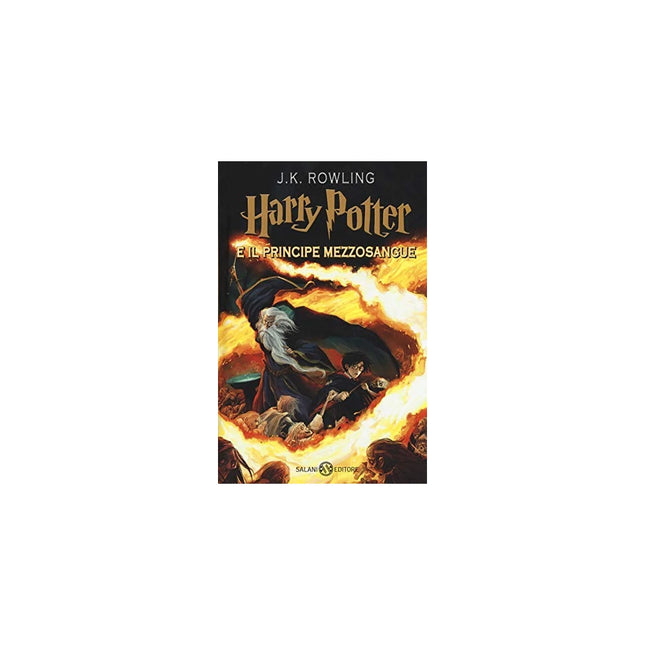 Copertina libro HARRY POTTER E IL PRINCIPE MEZZOSANGUE.