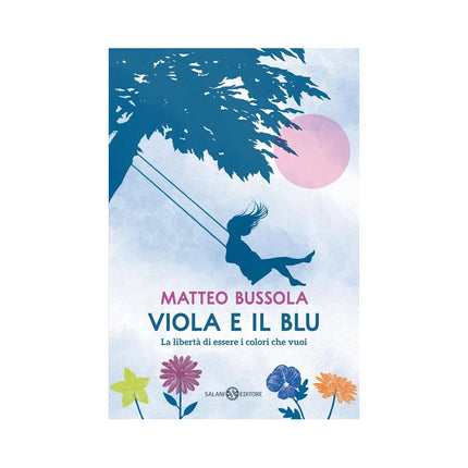Copertina libro VIOLA E IL BLU