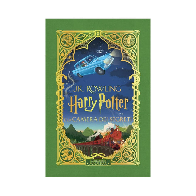 Copertina libro HARRY POTTER E LA CAMERA DEI SEGRETI. ED