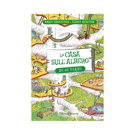 Copertina libro LA CASA SULL'ALBERO DI 65 PIANI. EDIZ. A