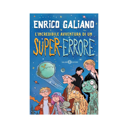 Copertina libro L'INCREDIBILE AVVENTURA DI UN SUPER-ERRO