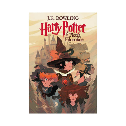 Copertina libro HARRY POTTER E LA PIETRA FILOSOFALE