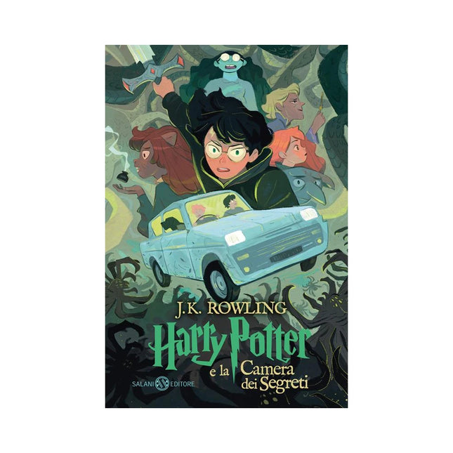 Copertina libro HARRY POTTER E LA CAMERA DEI SEGRETI