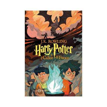 Copertina libro HARRY POTTER E IL CALICE DI FUOCO