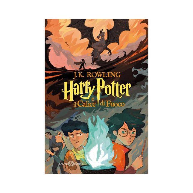 Copertina libro HARRY POTTER E IL CALICE DI FUOCO