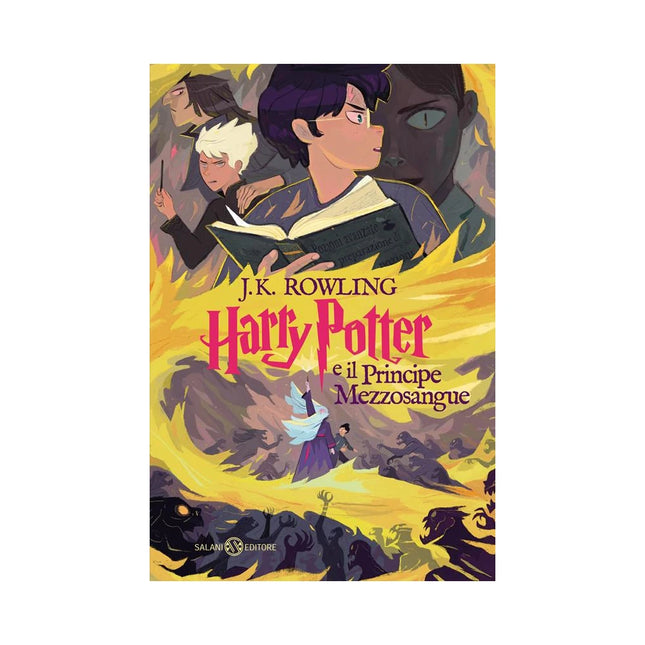 Copertina libro HARRY POTTER E IL PRINCIPE MEZZOSANGUE