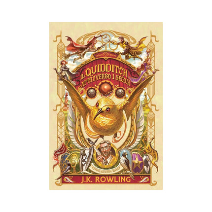 Copertina libro IL QUIDDITCH ATTRAVERSO I SECOLI. KENNIL