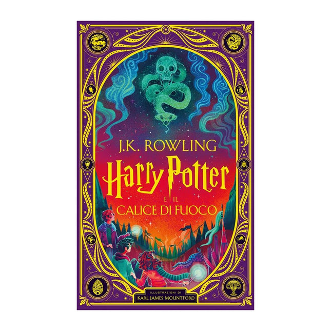 Copertina libro HARRY POTTER E IL CALICE DI FUOCO. EDIZI