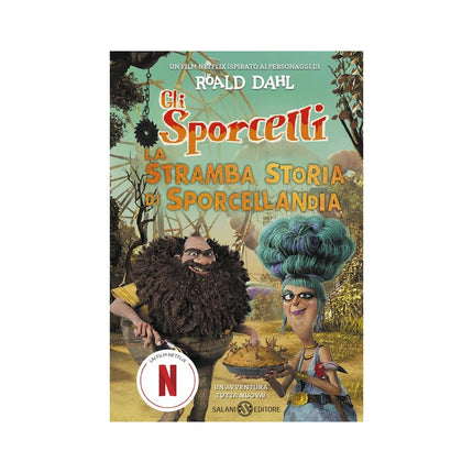 Copertina libro LA STRAMBA STORIA DI SPORCELLANDIA