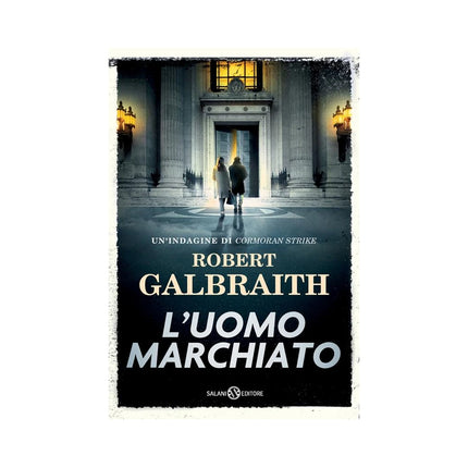 Copertina libro L'UOMO MARCHIATO. UN'INDAGINE DI CORMORA