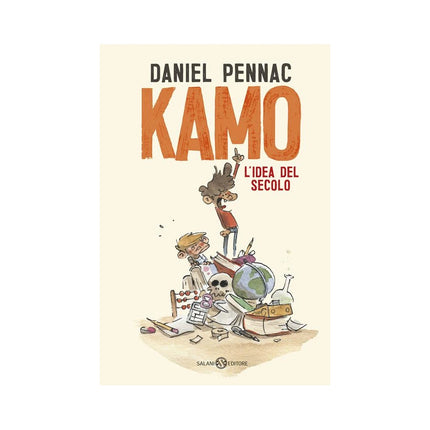 Copertina libro KAMO E L'IDEA DEL SECOLO