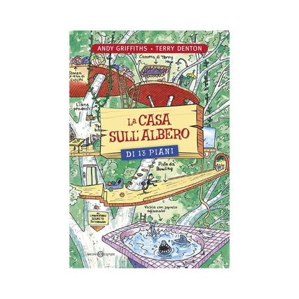 Copertina libro LA CASA SULL'ALBERO DI 13 PIANI