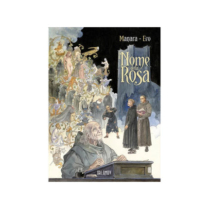 Copertina libro IL NOME DELLA ROSA