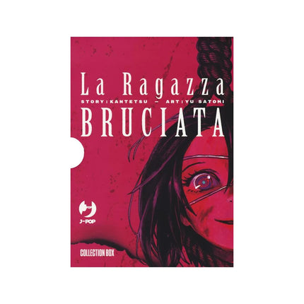 Copertina libro LA RAGAZZA BRUCIATA. COLLECTION BOX. VOL