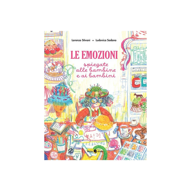 Copertina libro LE EMOZIONI SPIEGATE ALLE BAMBINE E AI B