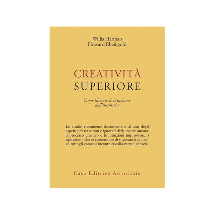 Copertina libro CREATIVITÀ SUPERIORE. COME LIBERARE LE I