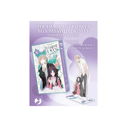 Copertina libro THE FRAGRANT FLOWER BLOOMS WITH DIGNITY.