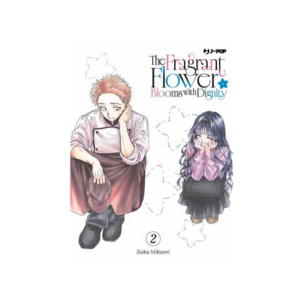 Copertina libro THE FRAGRANT FLOWER BLOOMS WITH DIGNITY.