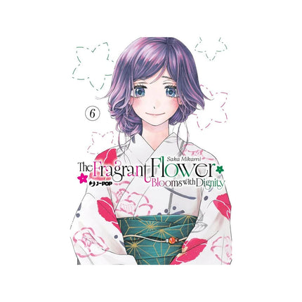 Copertina libro THE FRAGRANT FLOWER BLOOMS WITH DIGNITY.