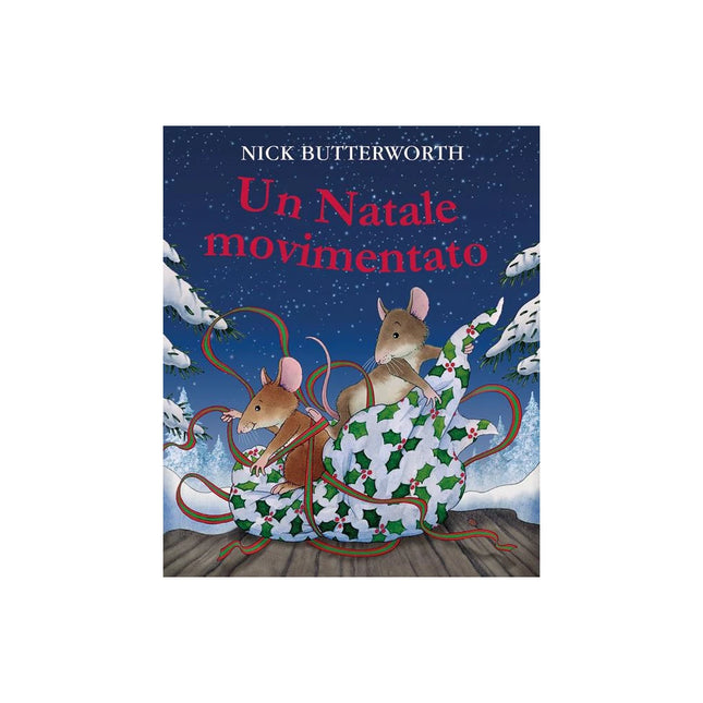 Copertina libro UN NATALE MOVIMENTATO. EDIZ. A COLORI