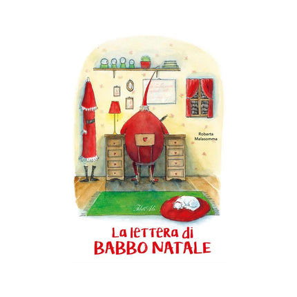 Copertina libro LA LETTERA DI BABBO NATALE