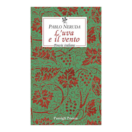 Copertina libro L'UVA E IL VENTO. POESIE ITALIANE. TESTO
