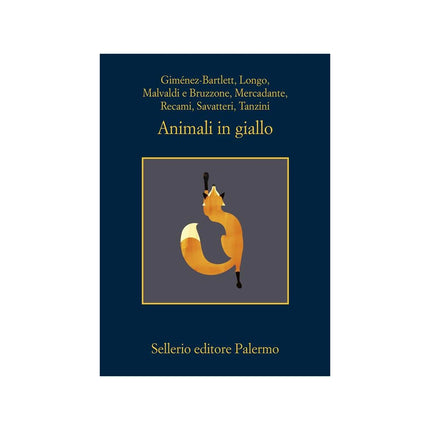 Copertina libro ANIMALI IN GIALLO