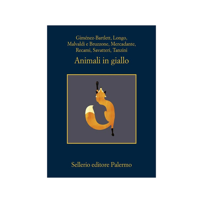 Copertina libro ANIMALI IN GIALLO