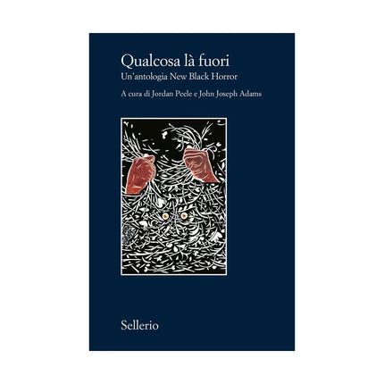 Copertina libro QUALCOSA LÀ FUORI. UN'ANTOLOGIA NEW BLAC
