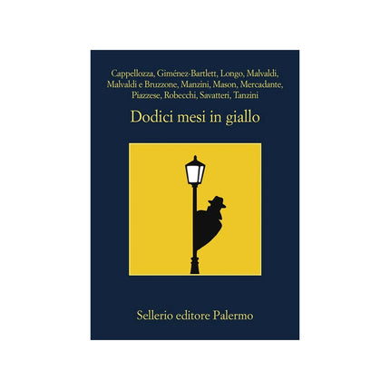 Copertina libro DODICI MESI IN GIALLO